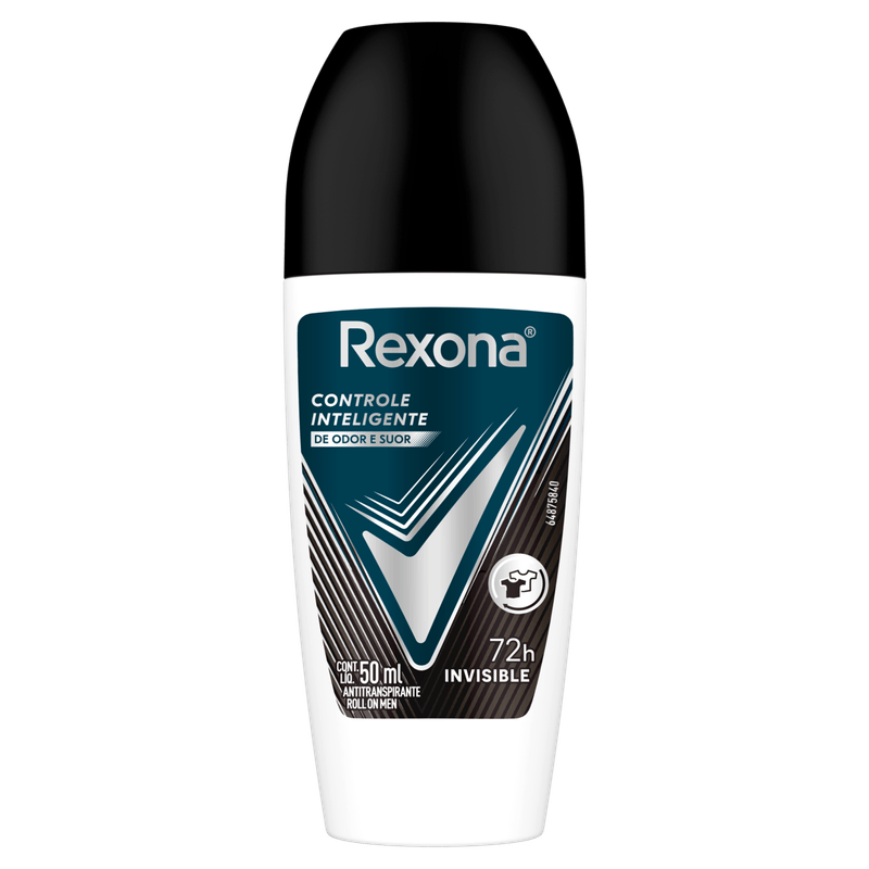 DESODORANTE ROLLON REXONA INVISIBLE MASCULINO 50ML