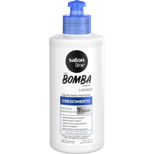 CREME PENTEAR SALONLINE BOMBA ORIGINAL 300ML