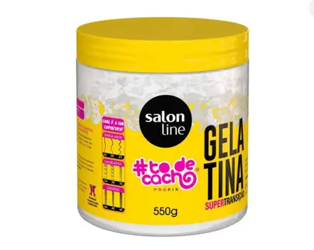 GELATINA CABELO SALON LINE SUPER TRANSICAO 550G