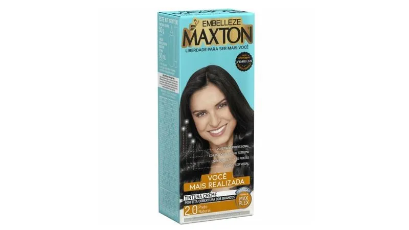 TINTURA MAXTON PRETO NATURAL 2.0