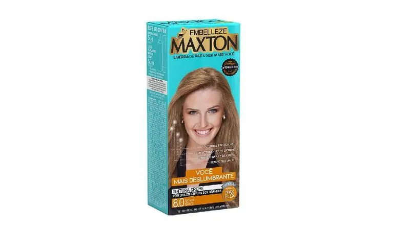 TINTURA MAXTON LOURO CLARO 8.0