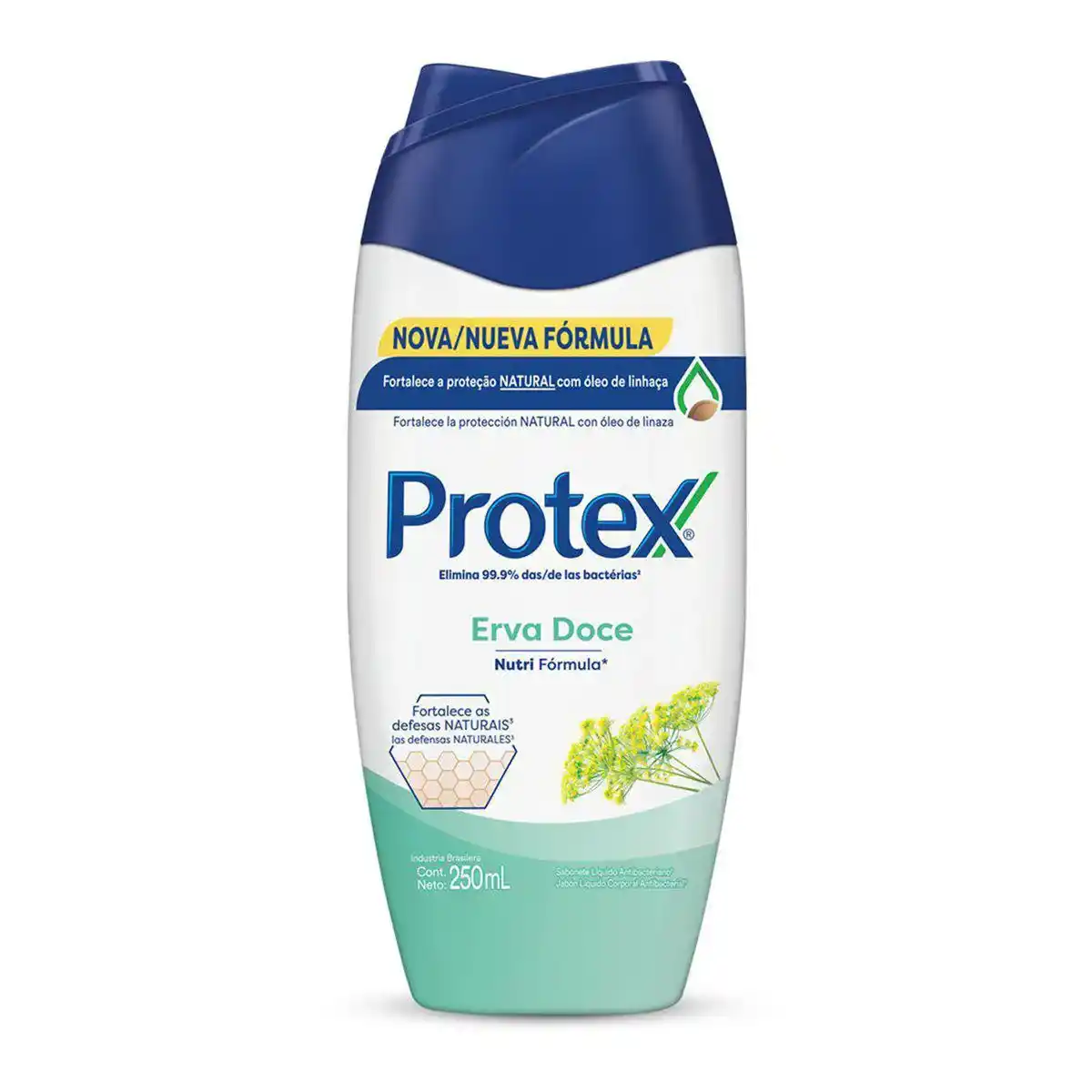 SABONETE LIQUIDO PROTEX ERVA DOCE 250ML