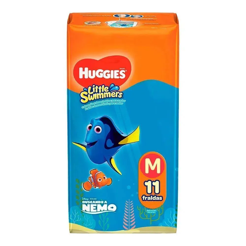 FRALDA HUGGIES PRAIA E PISCINA M 11U
