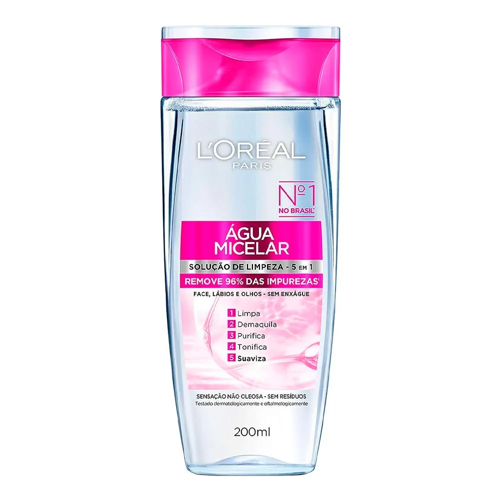 AGUA MICELAR 5 EM 1 LOREAL PARIS 200ML