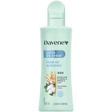 HIDRATANTE CORPO LEITE AVEIA DAVENE FLOR DE ALGODAO 180ML