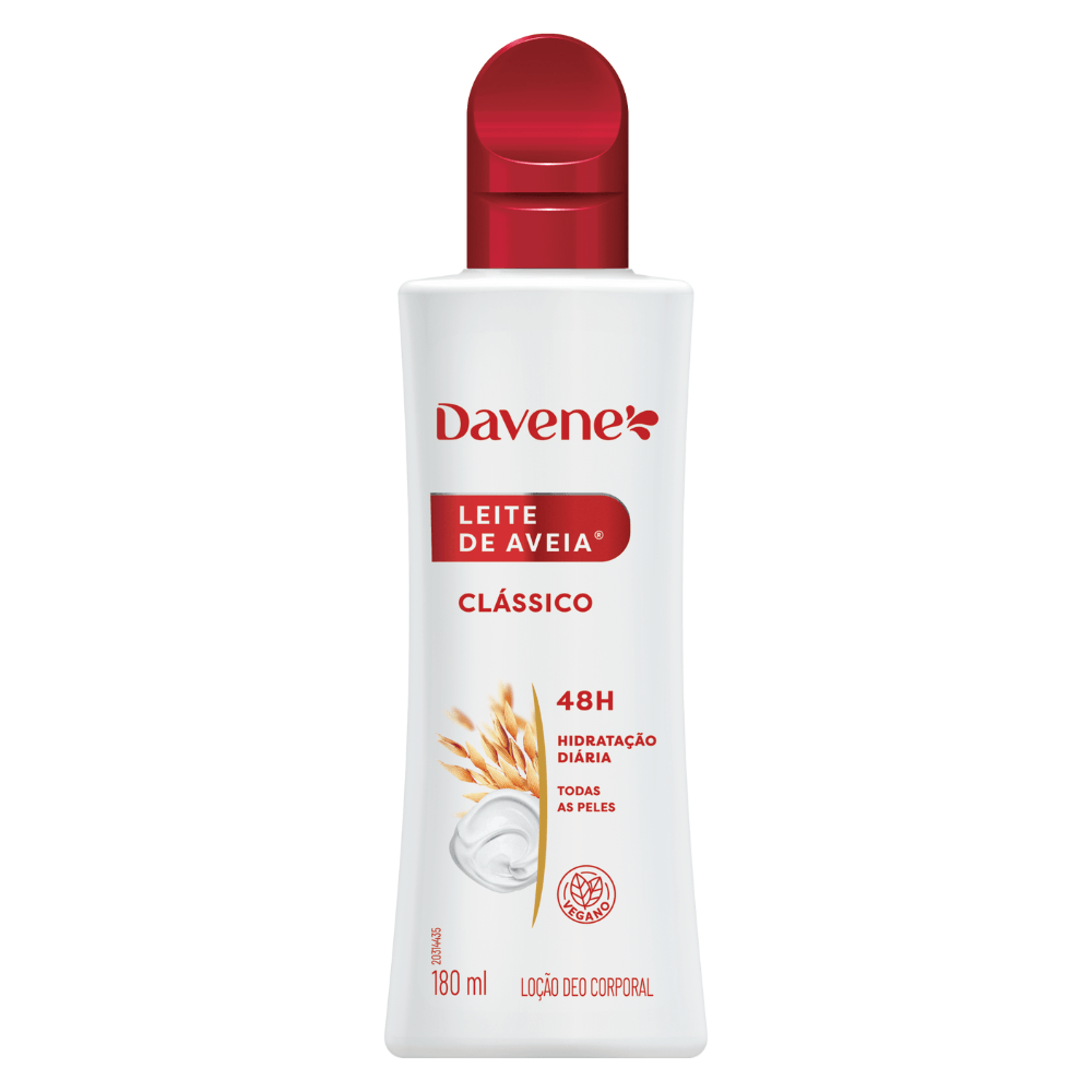 HIDRATANTE CORPO LEITE AVEIA DAVENE CLASSICO 180ML