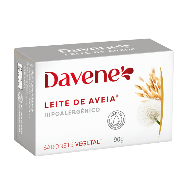 SABONETE DAVENE HIPOALERGENICO 90G DUZIA
