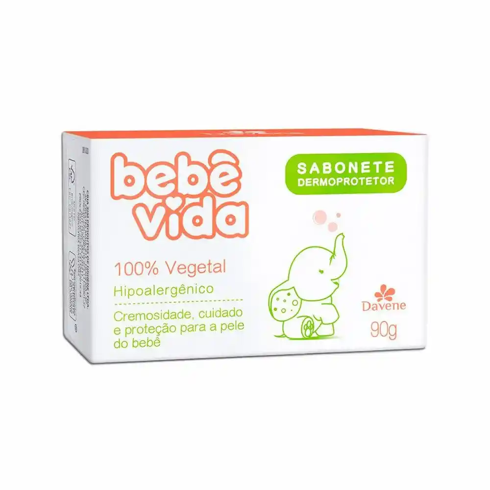 SABONETE INFANTIL DAVENE BEBE VIDA 90G