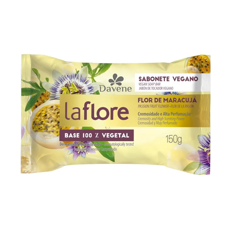 SABONETE DAVENE LA FLORE FLOR DE MARACUJA 150G DUZIA