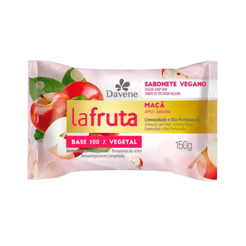 SABONETE DAVENE LA FRUTA MACA 150G DUZIA