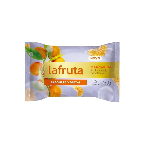 SABONETE DAVENE LA FRUTA MANDARINA 150G DUZIA