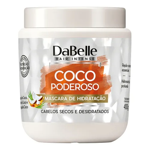 MASCARA CAPILAR DABELLE COCO PODEROSO 400G
