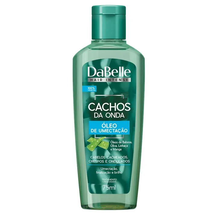 OLEO DE UMECTACAO CAPILAR DABELLE CACHOS DA ONDA 75ML