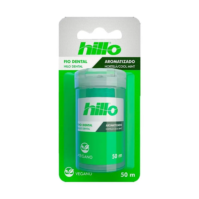 FIO DENTAL HILLO VEGANO HORTELA 50ML