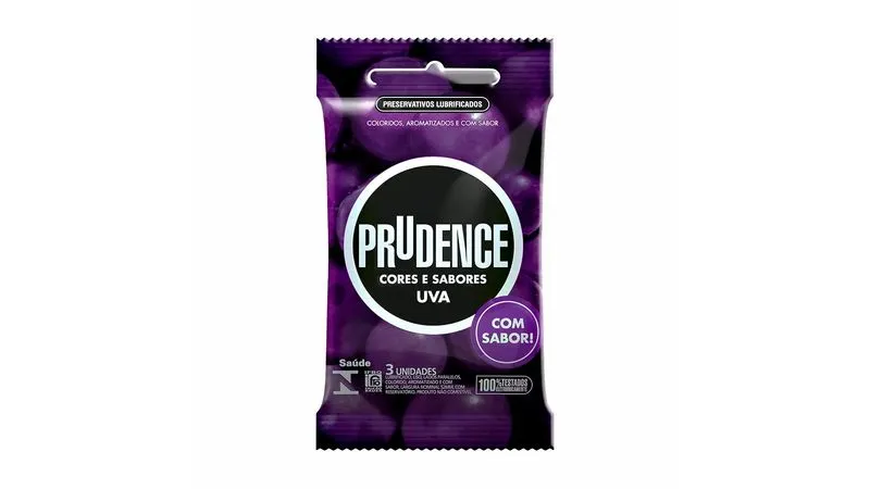PRESERVATIVO PRUDENCE UVA PACOTE 3U