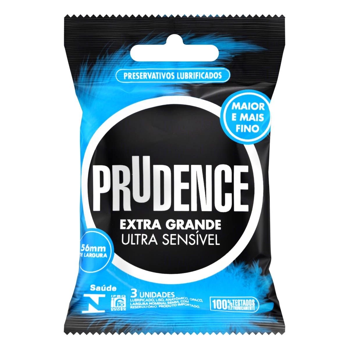 PRESERVATIVO PRUDENCE EXTRA GRANDE PACOTE 3U