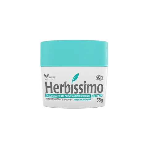 DESODORANTE CREME HERBISSIMO NEUTRO POTE 55G