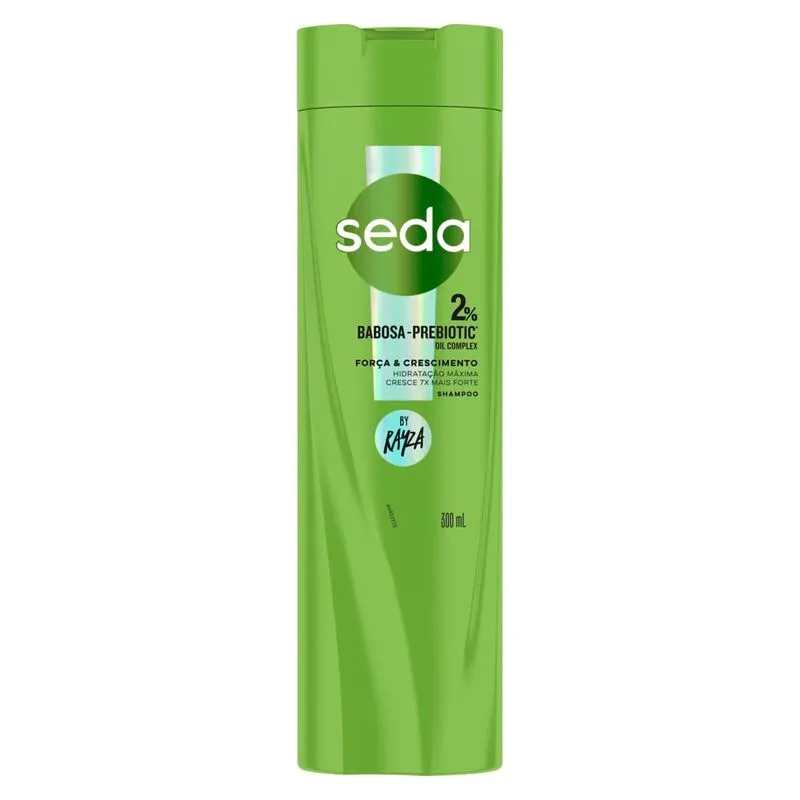 SHAMPOO SEDA BABOSA FORÇA E CRESCIMENTO 300ML