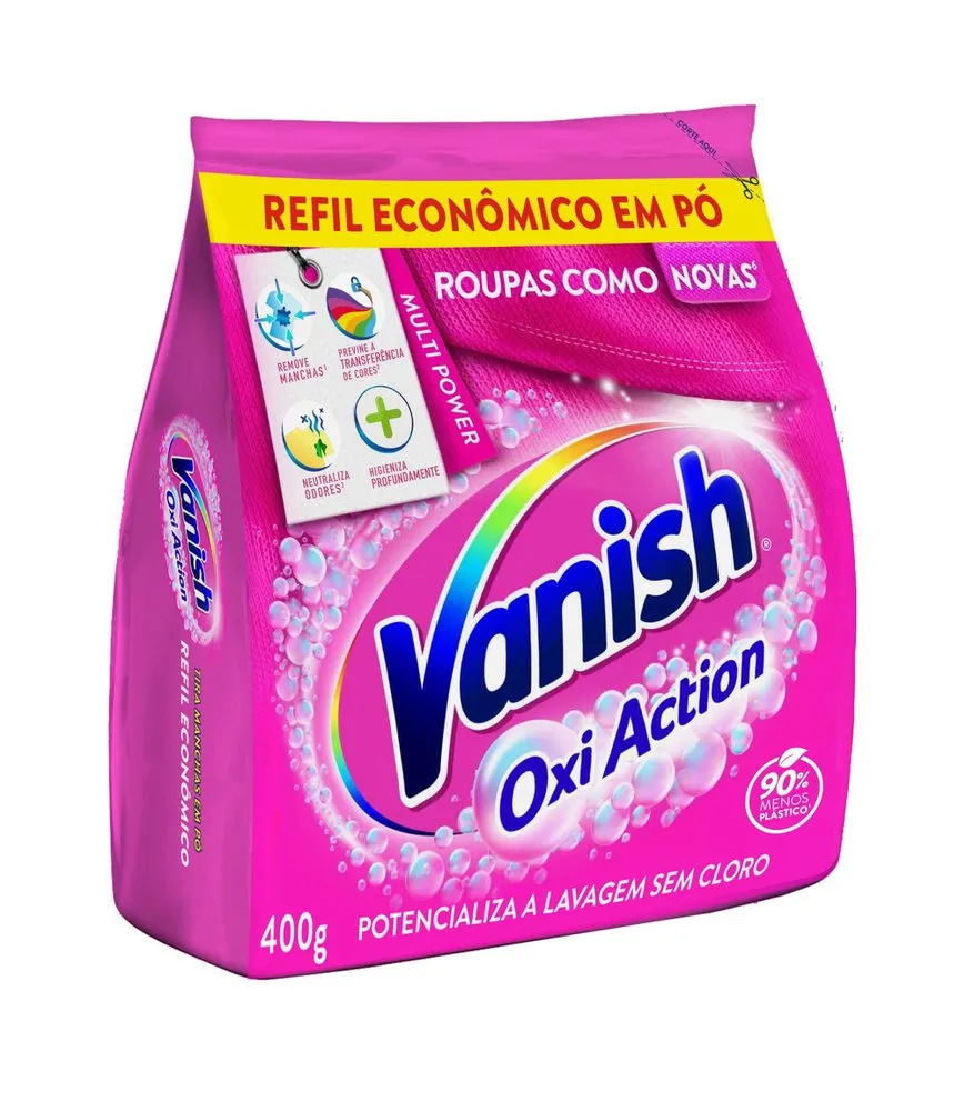 SABAO EM PÓ VANISH OXI ACTION 400G