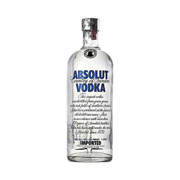 VODKA ABSOLUT TRADICIONAL 1L